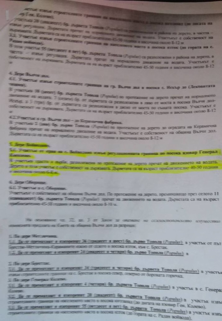 войводино сеч на тополи